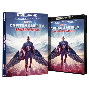 Capitán América: Brave New World [4K UHD, Blu-ray] (2025) Captain America: Brave New World