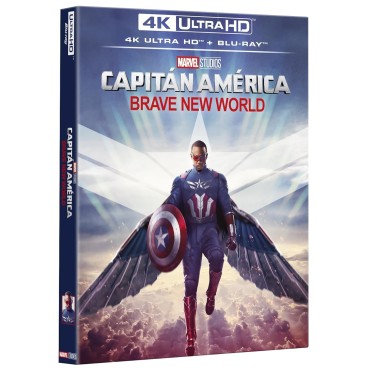 Capitán América: Brave New World [4K UHD, Blu-ray] (2025) Captain America: Brave New World
