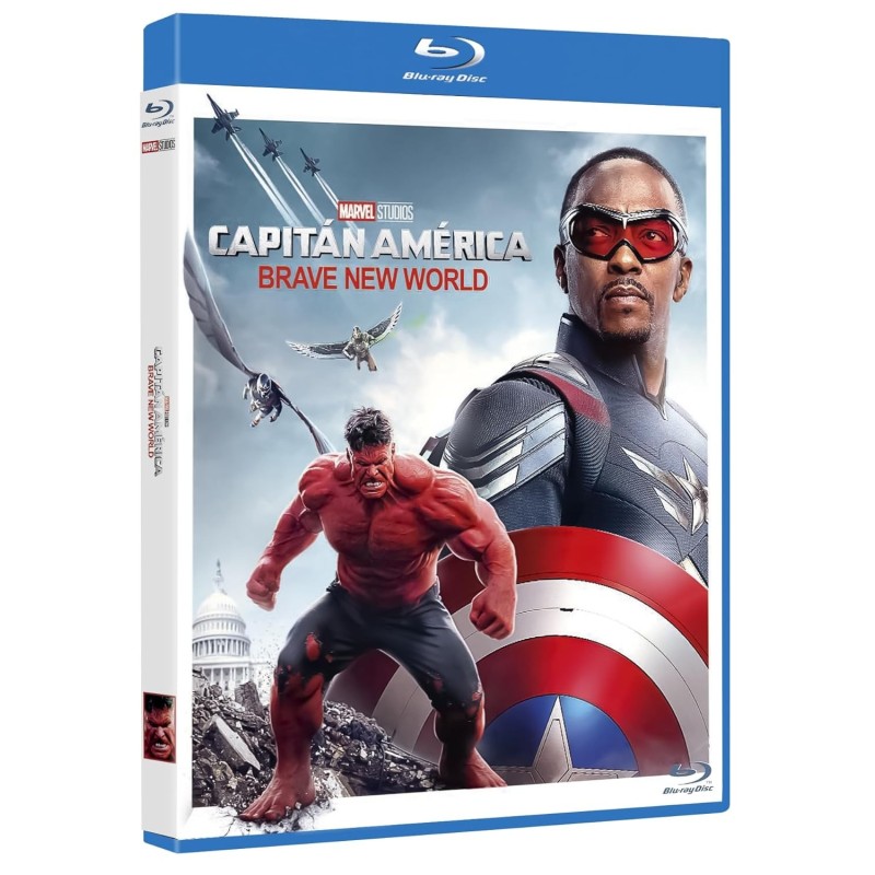 Capitán América: Brave New World [Blu-ray] (2025) Captain America: Brave New World