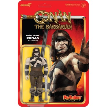 Figura Conan Pintura De Guerra Conan El Bárbaro Articulada 10 cms