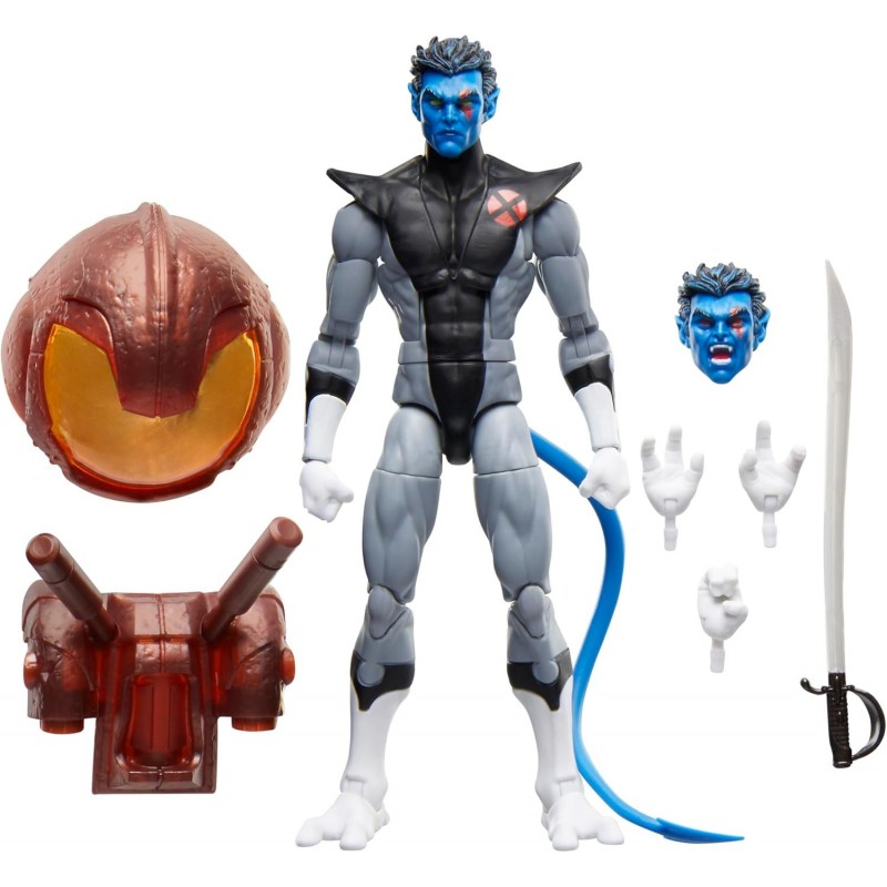 Figura Nightcrawler X-Men Marvel Articulada 15 cms