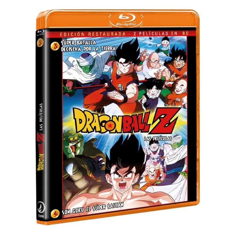 Dragon Ball Z Las Películas (VOL.2, películas 3 y 4) [Blu-ray] (1989)
