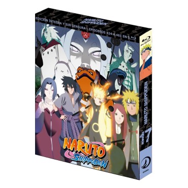 Naruto: Shippûden (BOX17 Bluray 424 a 461 (38 episodios)) [Blu-ray] (2007)