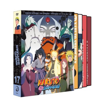 Naruto: Shippûden (BOX17 DVD 424 a 461 (38 episodios)) [DVD] (2007)