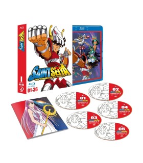 Saint Seiya: La Leyenda Del Santuario (4 Discos. COSMOS EDITION BOX 1. Saga del Santuario Parte 1. Episodios 1 a 36) [Blu-ray] (