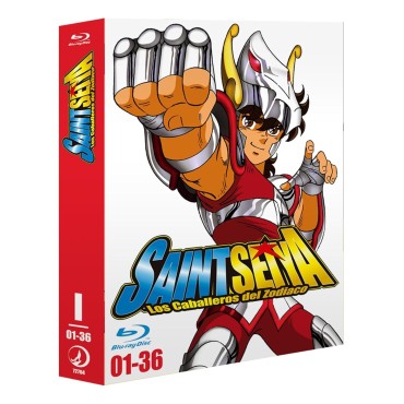 Saint Seiya: La Leyenda Del Santuario (4 Discos. COSMOS EDITION BOX 1. Saga del Santuario Parte 1. Episodios 1 a 36) [Blu-ray] (