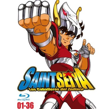 Saint Seiya: La Leyenda Del Santuario (4 Discos. COSMOS EDITION BOX 1. Saga del Santuario Parte 1. Episodios 1 a 36) [Blu-ray] (
