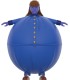 Figura Violet Beauregarde Blueberry Willy Wonka & the Chocolate Factory 10 cms
