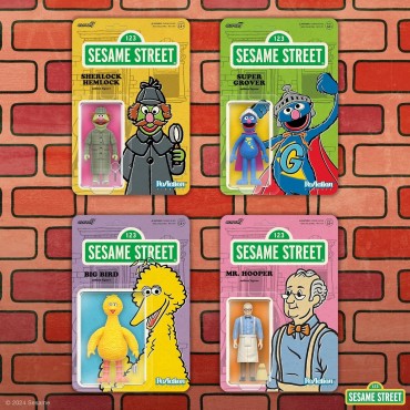 Figura Mr Hooper Sesame Street Barrio Sésamo Articulada 10 cm