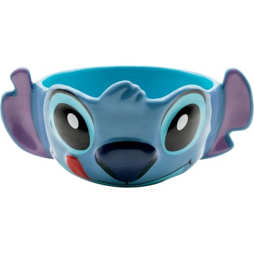 Bol 3D Cabeza de Stitch Lilo & Stitch Disney Cerámica 750 mls