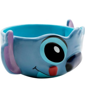 Bol 3D Cabeza de Stitch Lilo & Stitch Disney Cerámica 750 mls