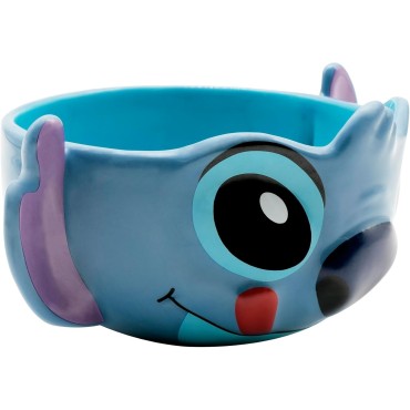 Bol 3D Cabeza de Stitch Lilo & Stitch Disney Cerámica 750 mls