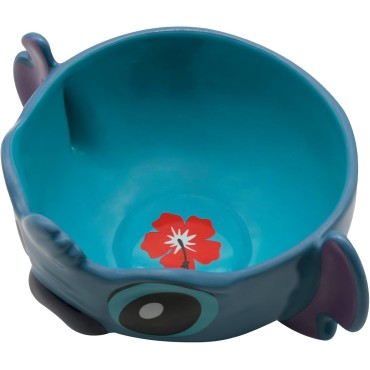 Bol 3D Cabeza de Stitch Lilo & Stitch Disney Cerámica 750 mls