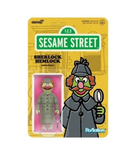 Figura Sherlock Hemlock Sesame Street Barrio Sésamo Articulada 10 cm