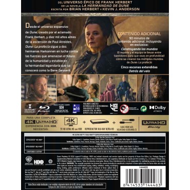 Dune: La Profecía (Temporada 1, Edición especial Metal, Edición limitada hasta fin de existencias) [4K UHD, Blu-ray] (2024) Dune