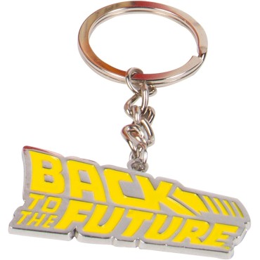 Set de Regalo Taza + Posavasos + Llavero Metálico Regreso al Futuro Back to the Future Cerámica 420 mls