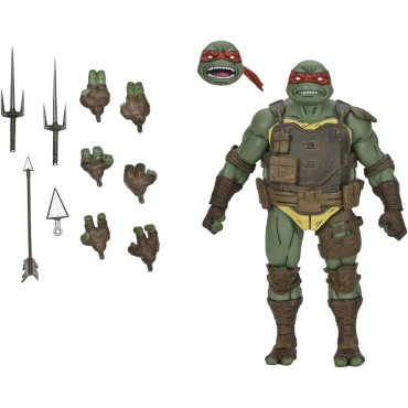 Figura Ultimate Raphael Las Tortugas Ninja The Last Ronin TMNT Articulada 18 cms