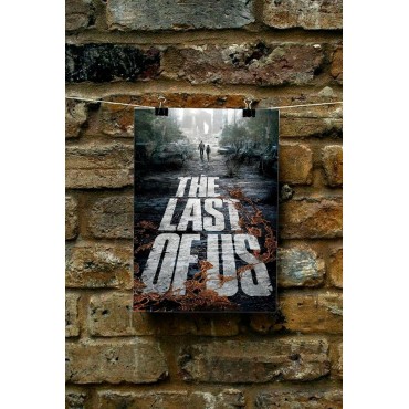 Placa Decorativa The Last Of Us Metálica Cuadro Póster HD