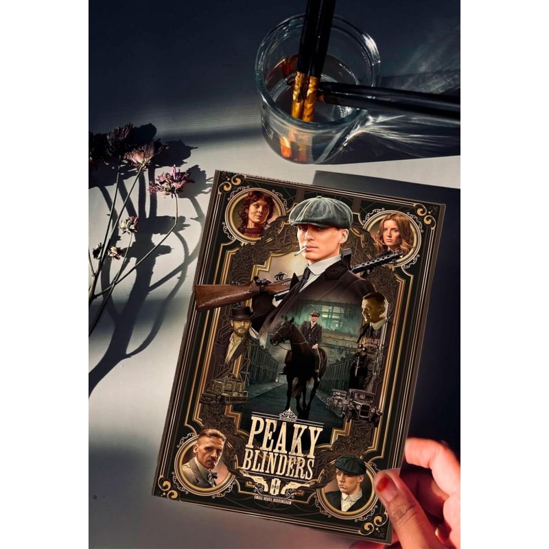Frikiverso Placa Decorativa Peaky Blinders Metálica Cuadro Póster HD