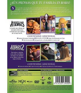 La familia Addams Pack 1+2 [DVD]