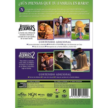 La familia Addams Pack 1+2 [DVD]