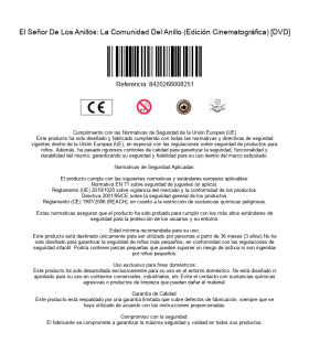 El Señor De Los Anillos: La Comunidad Del Anillo (Edición Cinematográfica) [DVD]