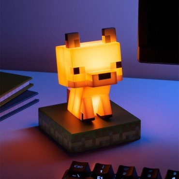 Lámpara Zorro Icons Fox Light Minecraft 11 cms