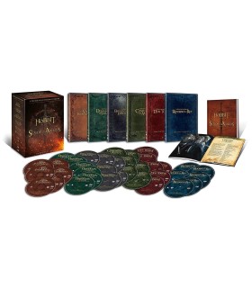 Pack Tierra Media (El Hobbit y El Señor de los Anillos) 6 películas edición extendida (36 DISCOS) [DVD]