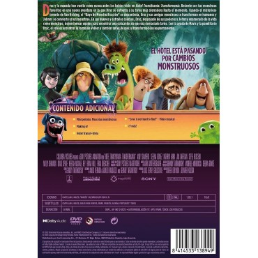 Hotel Transilvania 4: Transfomanía (DVD)