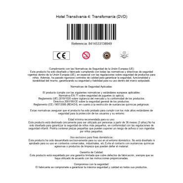 Hotel Transilvania 4: Transfomanía (DVD)