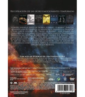 Juego De Tronos Temporada 1-8 Colección Completa [DVD]