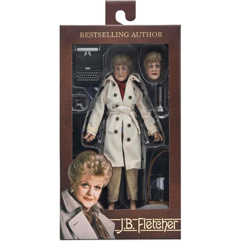 Figura Jessica Fletcher Murder She Wrote Se Ha Escrito Un Crimen Articulada 20 cms