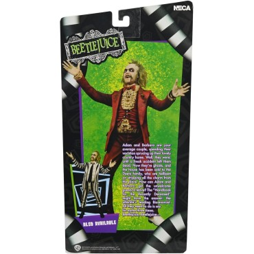 Figura Beetlejuice Red Tuxedo Articulada 18 cms