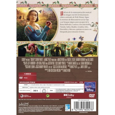 Blancanieves (2025) [DVD] (2025) Snow White