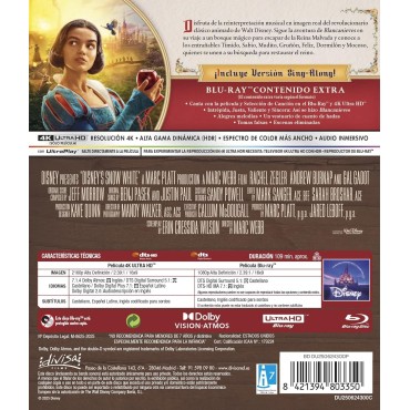 Blancanieves [4K UHD, Blu-ray] (2025) Snow White