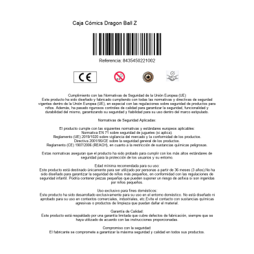 Caja Cómics Dragon Ball Z                                