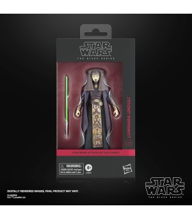 Figura Luminara Unduli Star Wars Attack Of The Clones The Black Series Articulada 15 cms