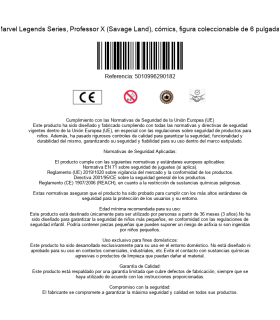 Figura Professor X Savage Land X-Men Marvel Articulada 15 cms