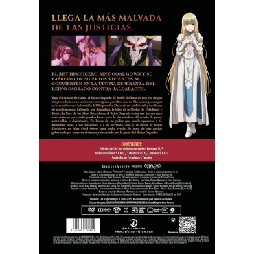 Overlord: El Reino Sagrado [DVD] (2024) Overlord Sei Ōkoku-hen
