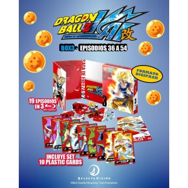 Dragon Ball Z Kai (BOX 3, Episodios 36 a 54) [Blu-ray] (2009)