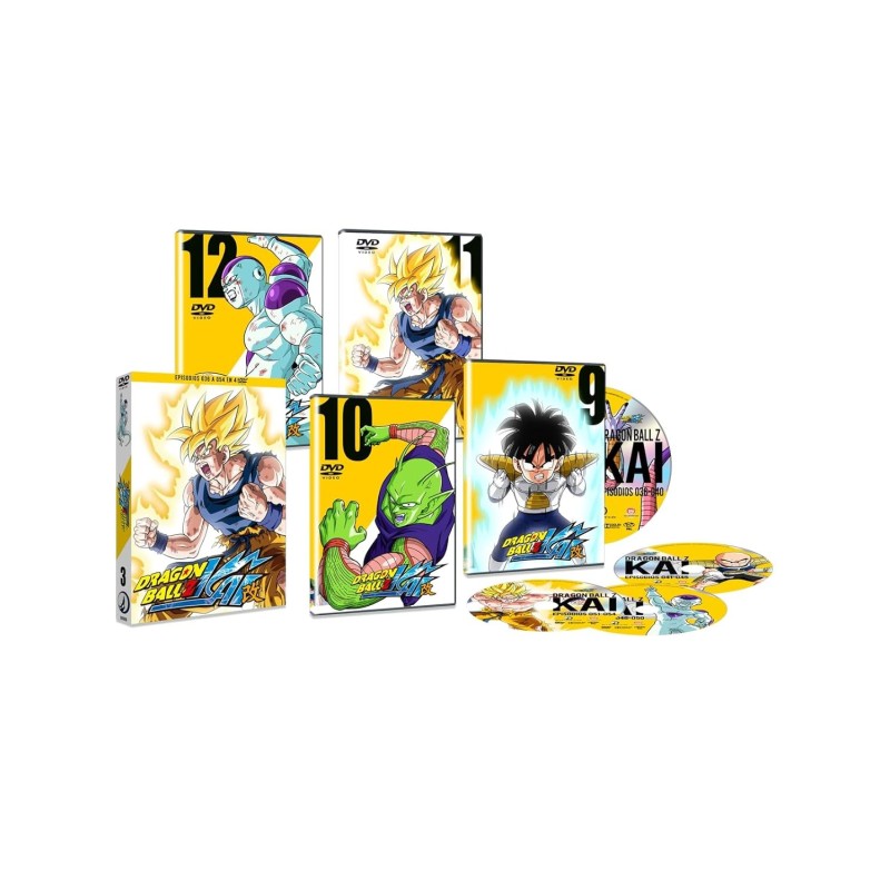 Dragon Ball Z Kai (BOX 3, Episodios 36 a 54) [DVD] (2009)