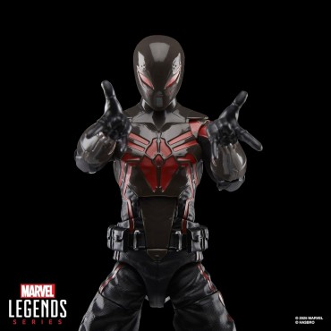 Figura Miles Morales Brooklyn 2099 Suit Marvel Legends Spider Man 2 Articulada 15 cms
