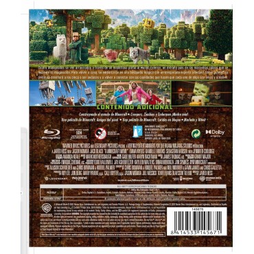 Una Película De Minecraft [Blu-ray] (2025) A Minecraft Movie