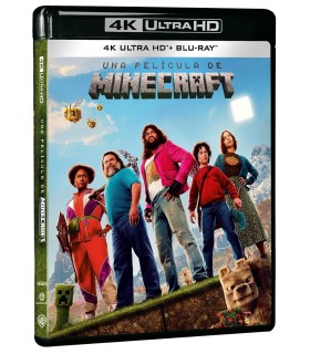 Una Película De Minecraft [4K UHD, Blu-ray] (2025) A Minecraft Movie