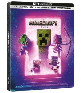 Una Película De Minecraft (Edición especial Metálica Portal) [4K UHD, Blu-ray] (2025) A Minecraft Movie