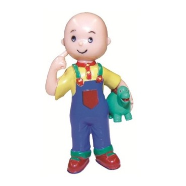 Figura Caillou con Dinosaurio 7 cms 