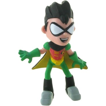 Figura Teen Titans Go Robin 6 cms