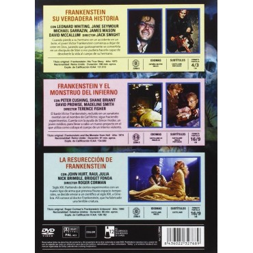 Frankenstein - Trilogía (Pack) [DVD]