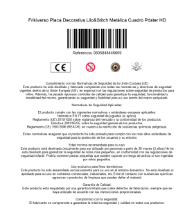 Placa Decorativa Lilo & Stitch Disney Metálica Cuadro Póster HD