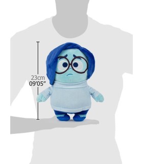 Peluche Tristeza Inside Out 2 Disney Pixar 27 cms